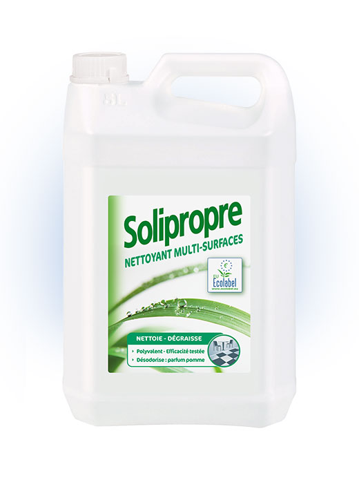 Nettoyant multi-surfaces Ecolabel 5 L - SOLIPRO
